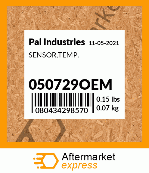 Spare part 050729OEM + SENSOR,TEMP.