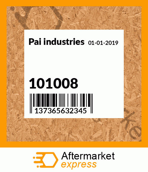 Spare part 101008 + 101008