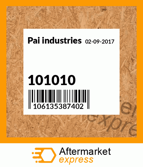 Spare part 101010 + 101010