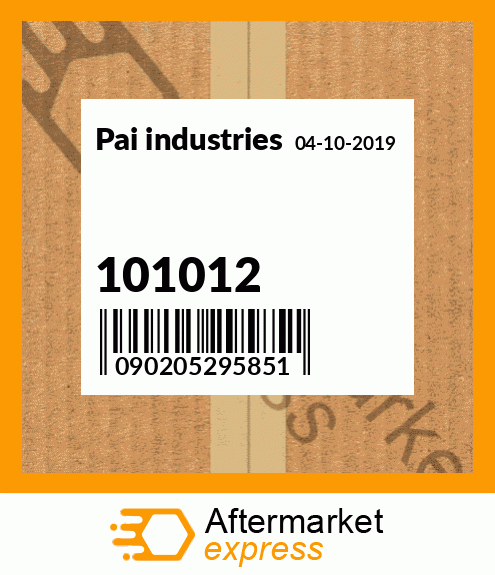 Spare part 101012 + 101012