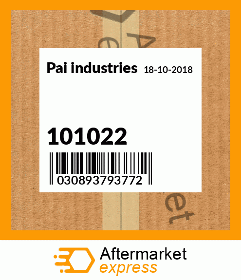 Spare part 101022 + 101022