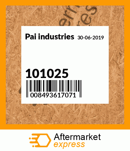 Spare part 101025 + 101025