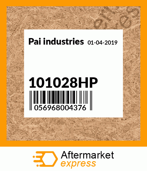 Spare part 101028HP + 101028HP