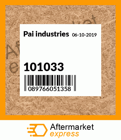 Spare part 101033 + 101033