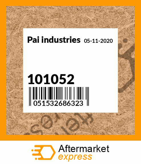 Spare part 101052 + 101052