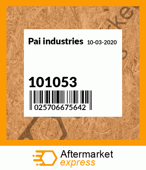 Spare part 101053 + 101053