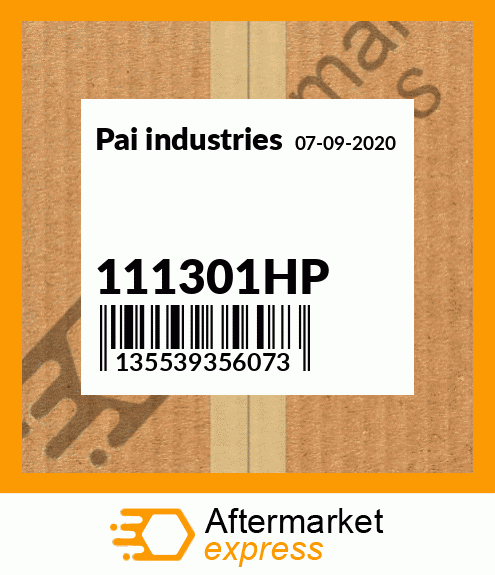 Spare part 111301HP + 111301HP