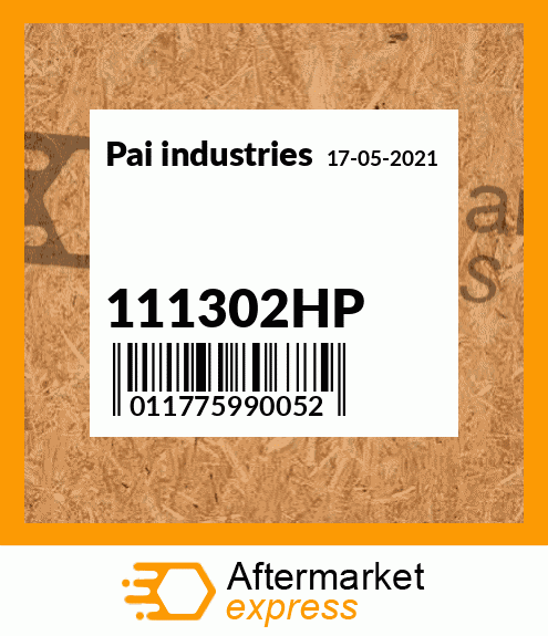 Spare part 111302HP + 111302HP