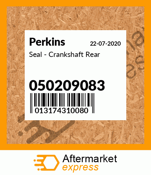 Seal - Crankshaft Rear 050209083