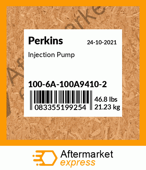 Injection Pump 100-6A-100A9410-2