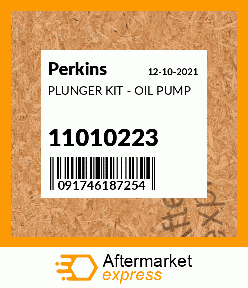 Spare part 11010223 + PLUNGER KIT - OIL PUMP