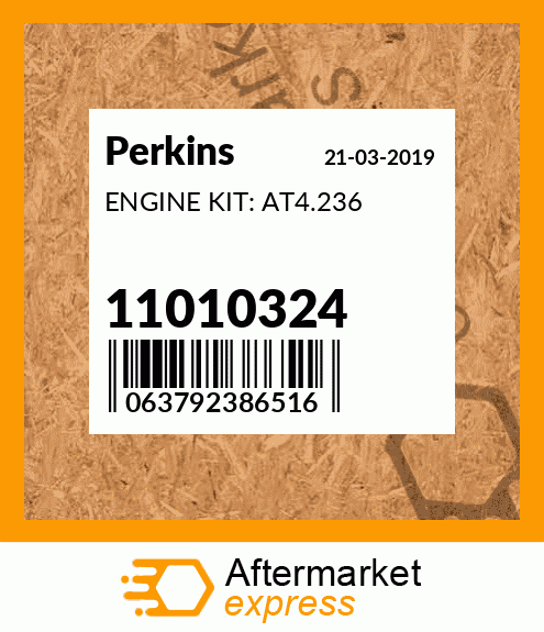 Spare part 11010324 + ENGINE KIT: AT4.236