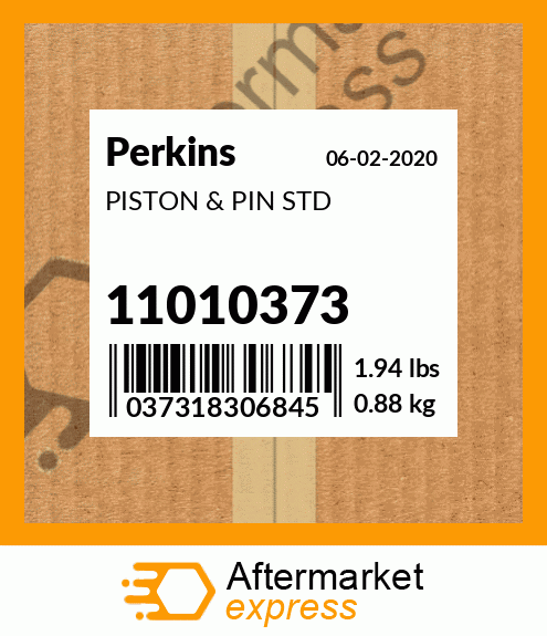 Spare part 11010373 + PISTON & PIN STD