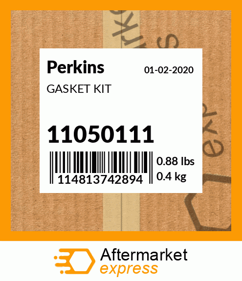 Spare part 11050111 + GASKET KIT