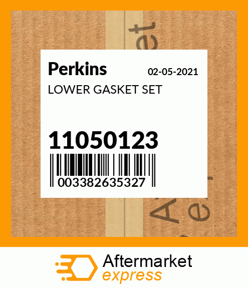 Spare part 11050123 + LOWER GASKET SET