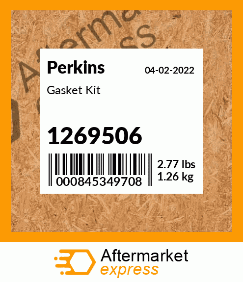 Spare part 1269506 + Gasket Kit