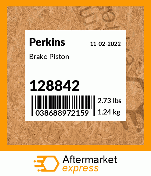 Spare part 128842 + Brake Piston