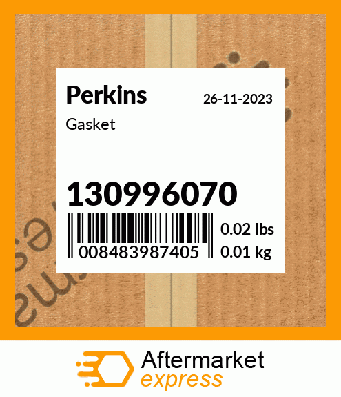 Spare part 130996070 + Gasket