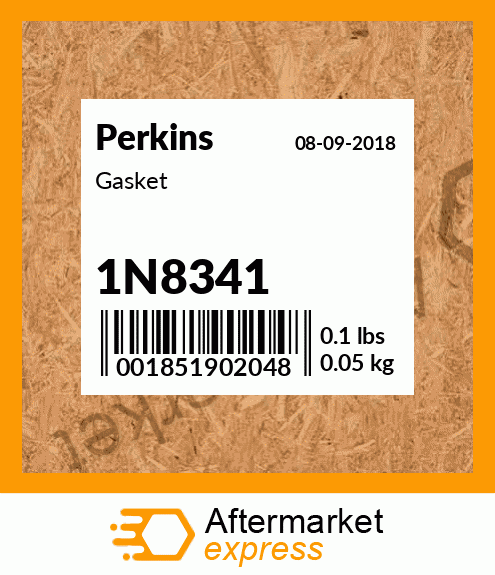 Spare part 1N8341 + Gasket