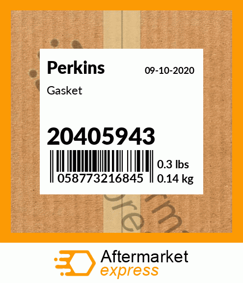 Spare part 20405943 + Gasket