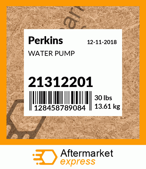 Spare part 21312201 + WATER PUMP