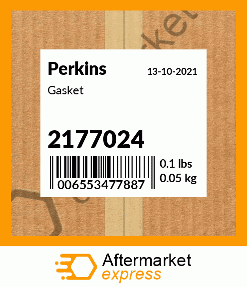 Spare part 2177024 + Gasket