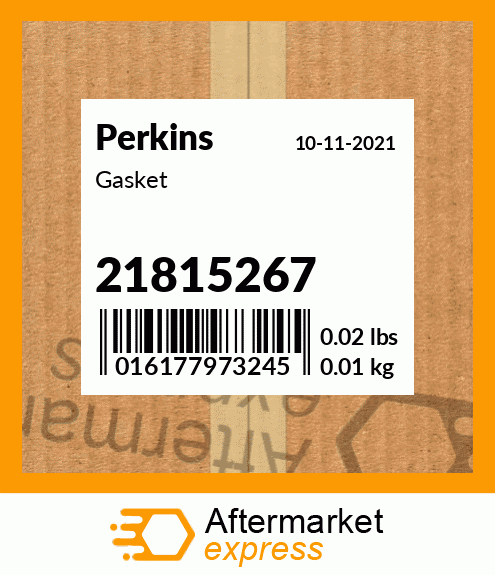 Spare part 21815267 + Gasket