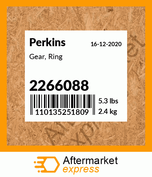 Spare part 2266088 + Gear, Ring