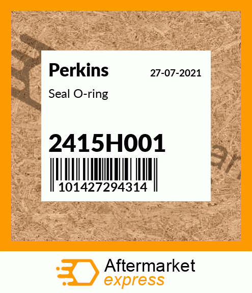 Spare part 2415H001 + Seal O-ring