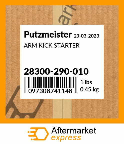 Spare part 28300-290-010 + ARM KICK STARTER