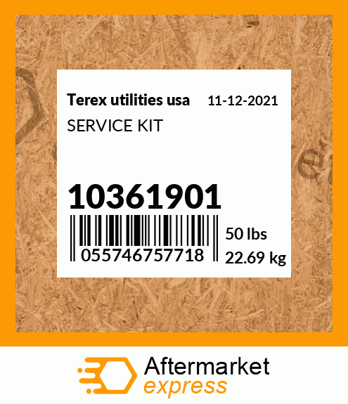 Spare part 10361901 + SERVICE KIT