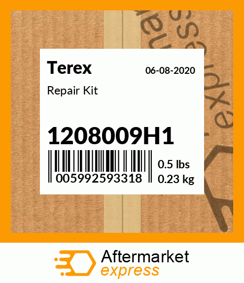 Spare part 1208009H1 + Repair Kit