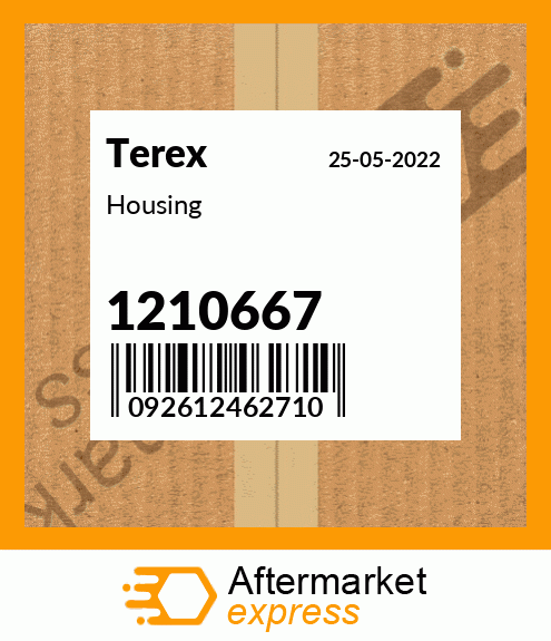 Spare part 1210667 + Housing