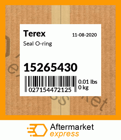 Spare part 15265430 + Seal O-ring