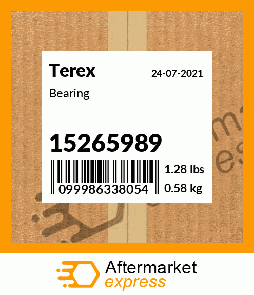 Spare part 15265989 + Bearing