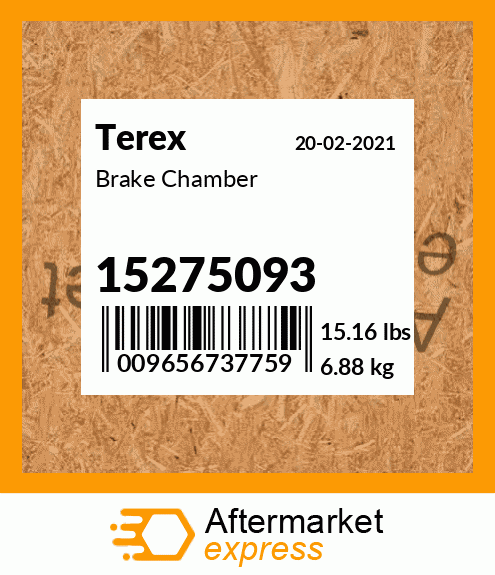 Spare part 15275093 + Brake Chamber