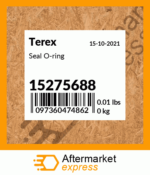 Spare part 15275688 + Seal O-ring