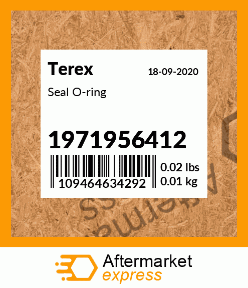 Spare part 1971956412 + Seal O-ring