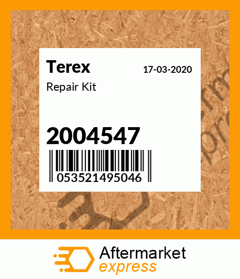 Spare part 2004547 + Repair Kit