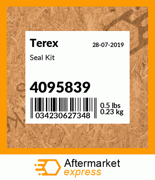 Spare part 4095839 + Seal Kit