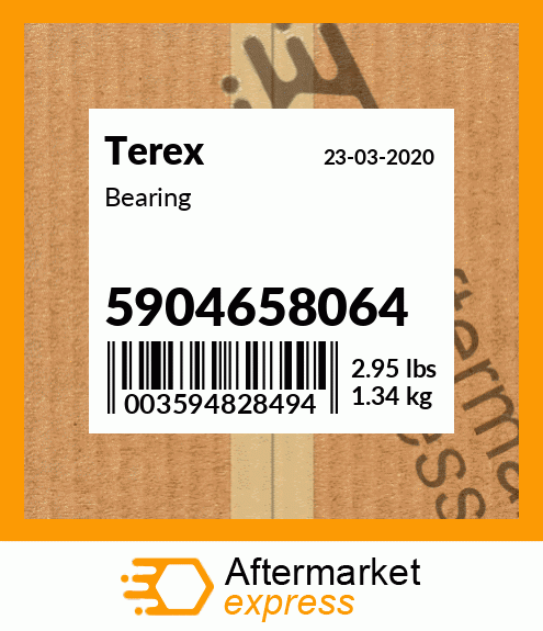 Spare part 5904658064 + Bearing