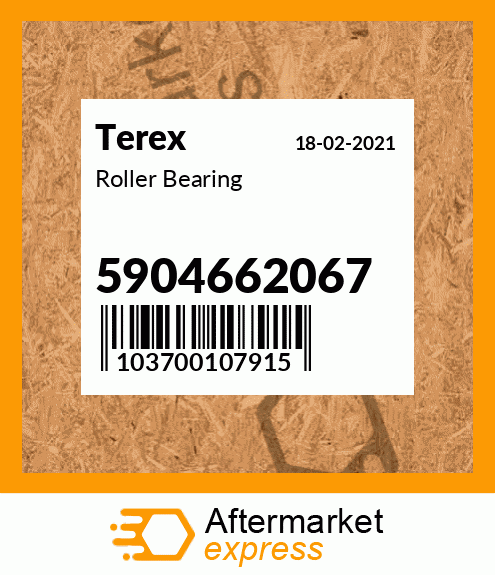 Spare part 5904662067 + Roller Bearing