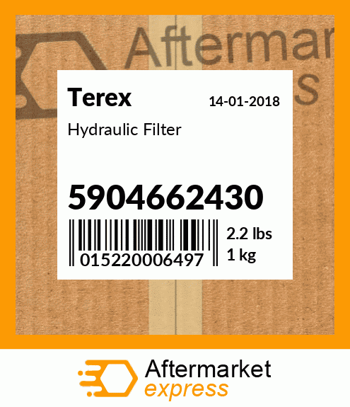 Spare part 5904662430 + Hydraulic Filter