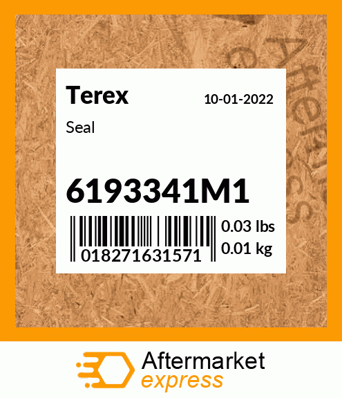 Spare part 6193341M1 + Seal