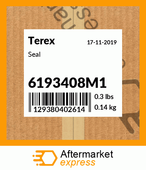 Spare part 6193408M1 + Seal