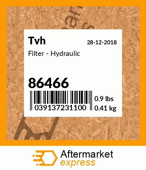 Filter - Hydraulic 86466