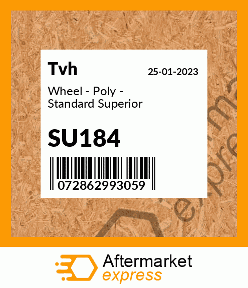 Wheel - Poly - Standard Superior SU184