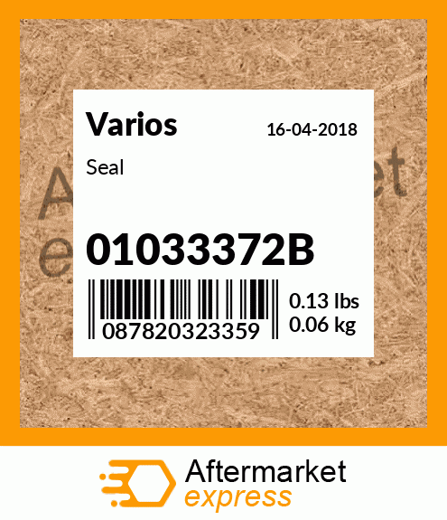 Seal 01033372B