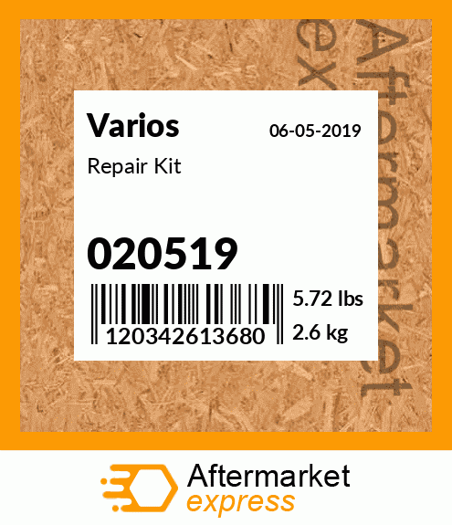 Spare part 020519 + Repair Kit