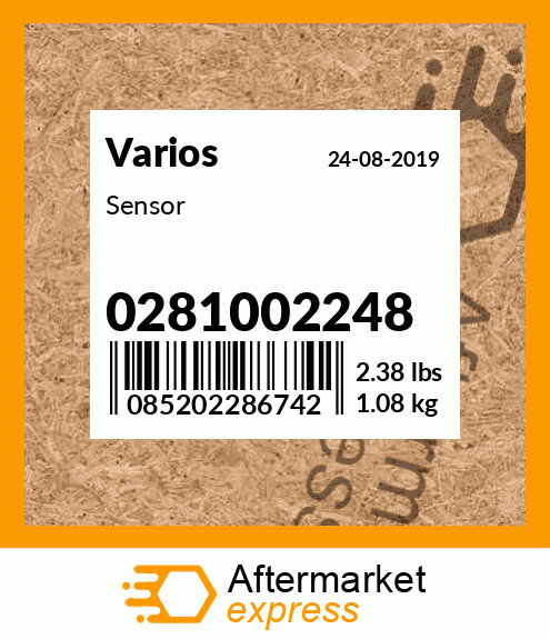 Spare part 0281002248 + Sensor